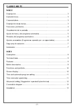 Preview for 2 page of C-LOGIC 400-TC Instruction Manual