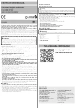 Предварительный просмотр 2 страницы C-LOGIC 5100 Instruction Manual