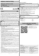 Предварительный просмотр 3 страницы C-LOGIC 5100 Instruction Manual