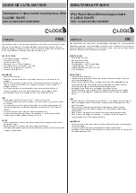 Preview for 3 page of C-LOGIC 520-PC Instruction Manual