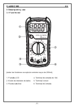 Preview for 6 page of C-LOGIC 520 Instruction Manual