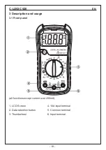 Preview for 18 page of C-LOGIC 520 Instruction Manual