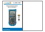 Предварительный просмотр 1 страницы C-LOGIC 5300 Instruction Manual