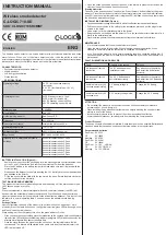 Предварительный просмотр 3 страницы C-LOGIC 710-SD Instruction Manual