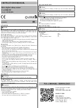 Preview for 2 page of C-LOGIC 85 Instruction Manual