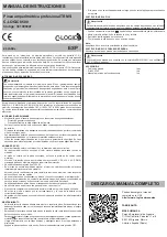 Предварительный просмотр 1 страницы C-LOGIC 8500 Instruction Manual