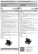 Preview for 1 page of C-LOGIC 9600 Instruction Manual