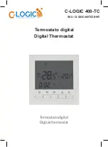 Preview for 1 page of C-LOGIC CLOGIC400TCCBINT Manual