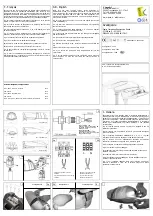 Предварительный просмотр 1 страницы C Luce Avantgarde S Instruction Sheet