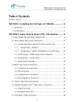 Предварительный просмотр 3 страницы C-Media CM 6206 Software User Manual