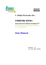 Preview for 1 page of C-Media CMI8768 User Manual