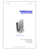 Preview for 1 page of C-motech CDM-650PRO Manual