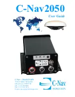 C-Nav 2050M User Manual preview