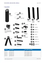 Preview for 5 page of C.P.A. White Pool 490 Assembly And Maintenance Manual