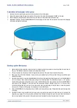 Preview for 34 page of C.P.A. White Pool 490 Assembly And Maintenance Manual