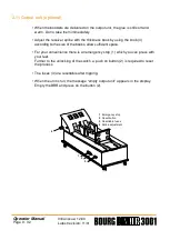 Preview for 32 page of C.P.Bourg BB3001 Operator'S Manual