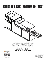 Предварительный просмотр 1 страницы C.P.Bourg BDF-e Operator'S Manual