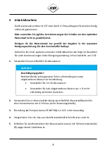 Preview for 9 page of C+P Möbelsysteme CLIMATE OFFICE Instructions For Use Manual