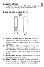 Preview for 4 page of C-Pen LingoPen Quick Start Manual