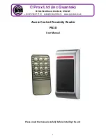 C Prox Ltd PN10 User Manual предпросмотр