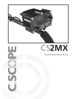 Предварительный просмотр 1 страницы C-SCOPE CS2MX Operating Instructions Manual