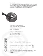 Preview for 8 page of C-SCOPE CS2MX Operating Instructions Manual