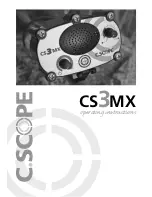 Preview for 1 page of C-SCOPE CS3MX Operating Instructions Manual