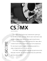 Предварительный просмотр 6 страницы C-SCOPE CS3MX Operating Instructions Manual