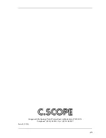 Preview for 25 page of C-SCOPE CS4ZX Operating Instructions Manual