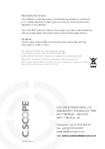 Preview for 12 page of C-SCOPE CS6MXi Operating Instructions Manual