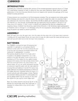 Preview for 3 page of C-SCOPE CS990XD Operating Instructions Manual