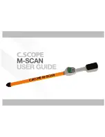 Preview for 1 page of C-SCOPE M-SCAN User Manual