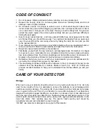 Preview for 23 page of C-SCOPE Newforce R1 Operating Instructions Manual