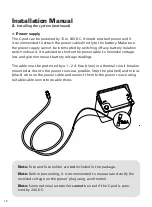 Preview for 9 page of C Security Systems c-pod Installation Manual