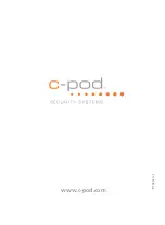 Preview for 14 page of C Security Systems c-pod Installation Manual