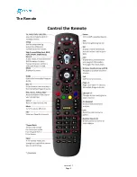 Preview for 5 page of C Spire TV Remote Control & DVR User Manual