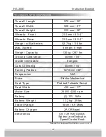 Preview for 22 page of C.T.M. HS-300E Instruction Booklet