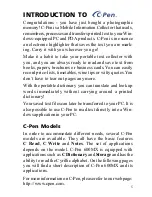 Preview for 5 page of C Technologies Mobile Information Collector C-Pen User Manual