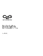 C2G 29358 User Manual предпросмотр