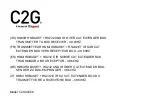 C2G C2G30026 Manual preview