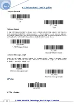 Preview for 88 page of C2R Colibri 6 Series User Manual