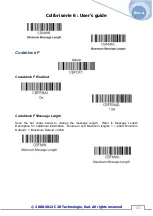 Preview for 101 page of C2R Colibri 6 Series User Manual