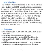 Preview for 3 page of C4i HDV-R65 User Manual