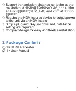 Preview for 4 page of C4i HDV-R65 User Manual