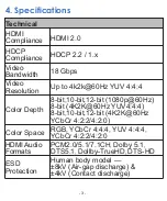 Preview for 5 page of C4i HDV-R65 User Manual