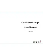 CA-FI Dashlinq4 User Manual preview