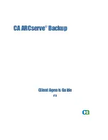 Preview for 1 page of CA BABWBN2900E20 - BRIGHTSTOR ARC BACKUP V9... Manual