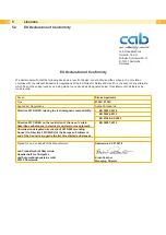 Предварительный просмотр 14 страницы CAB 4126C Assembly Instruction Manual