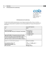 Preview for 15 page of CAB 5326C Assembly Instructions Manual