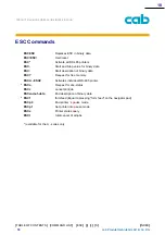 Preview for 18 page of CAB A Series Programming Manual